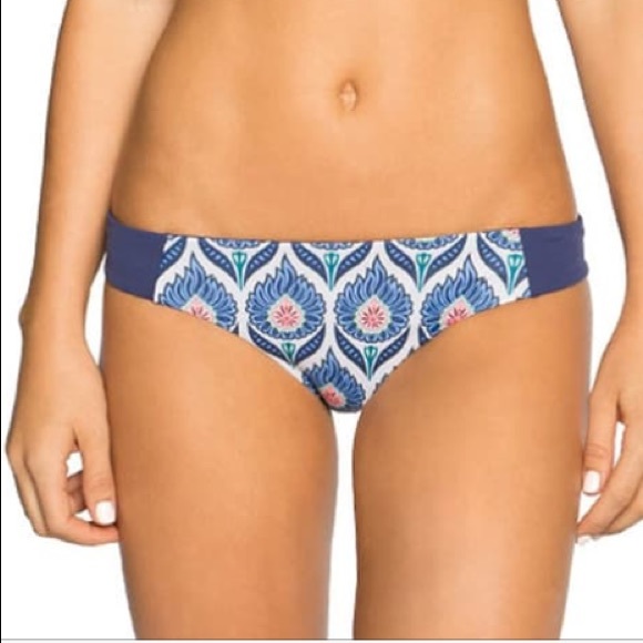 Tavik Morgan Cheeky Bikini Bottoms In Monaco White Sand Size Large - Picture 1 of 9